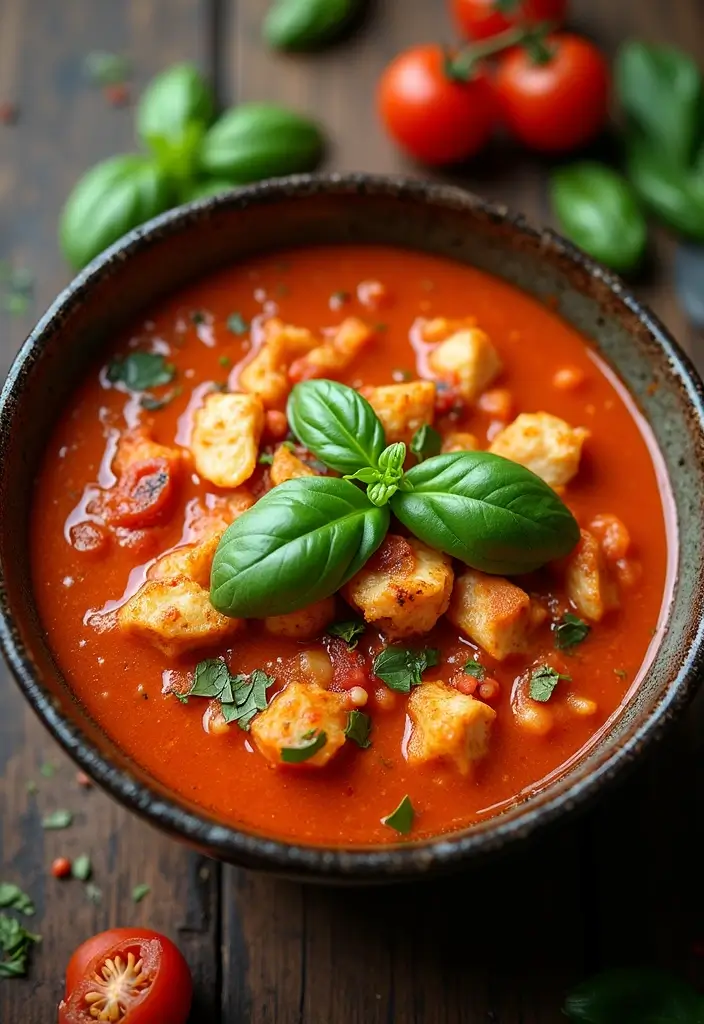 27 Authentic Chicken Tortilla Soup Recipes Full of Flavor - 21. Smoky Tomato Chicken Tortilla Soup