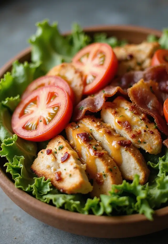27 BLT Chicken Salad Recipe Variations That Are Fresh & Flavorful - 1. Classic BLT Chicken Salad