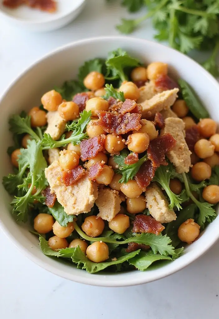 27 BLT Chicken Salad Recipe Variations That Are Fresh & Flavorful - 27. Vegan BLT Chicken Salad