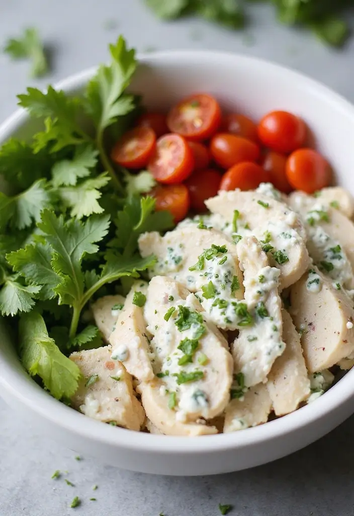 27 BLT Chicken Salad Recipe Variations That Are Fresh & Flavorful - 8. Greek Yogurt BLT Chicken Salad