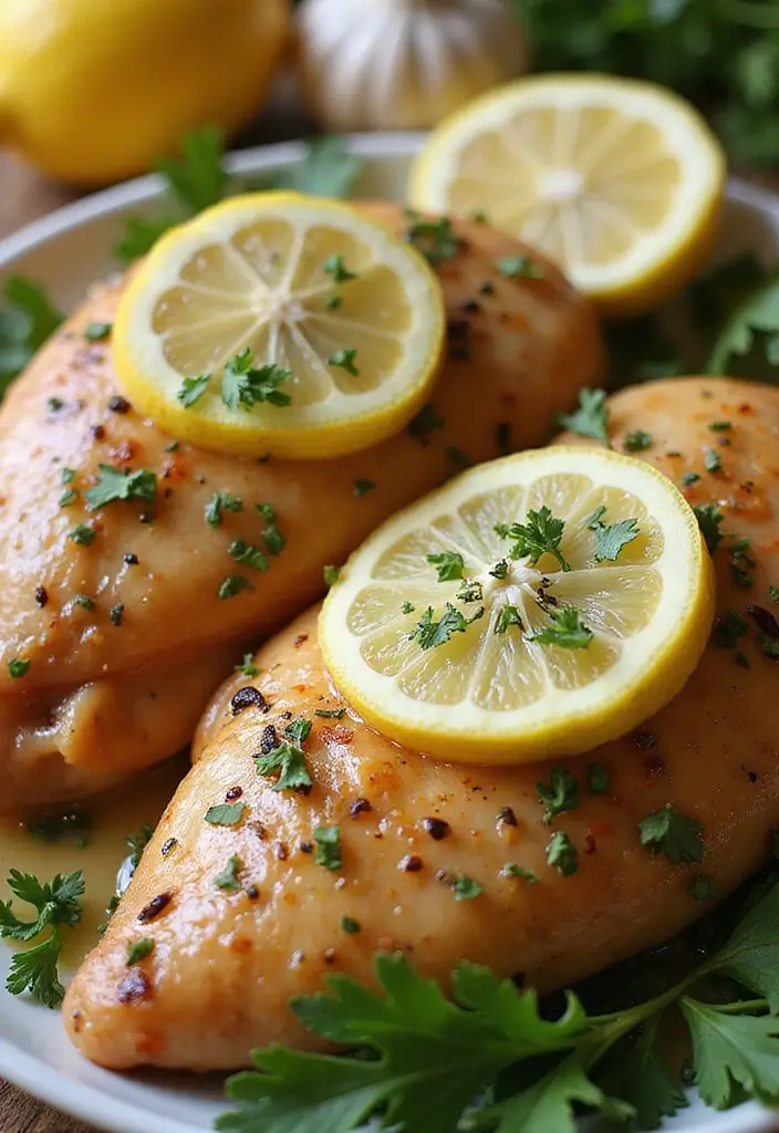 27 Chicken Meal Prep Recipes for Busy Weeks That Taste Fresh - 1. Lemon Garlic Herb Chicken