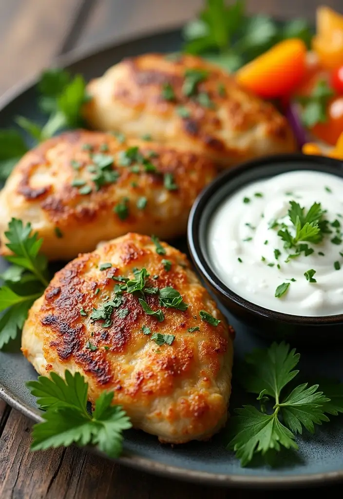 27 Chicken Meal Prep Recipes for Busy Weeks That Taste Fresh - 14. Greek Chicken with Tzatziki