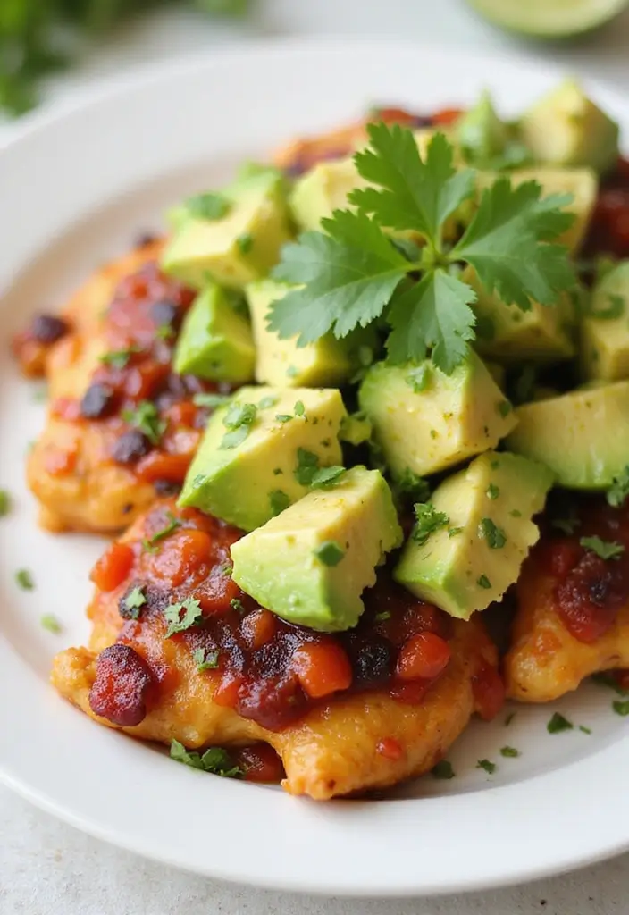 27 Chicken Meal Prep Recipes for Busy Weeks That Taste Fresh - 17. Chili Lime Chicken with Avocado Salsa