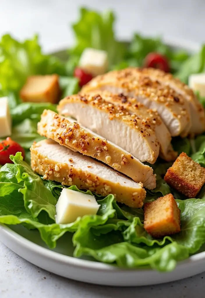 27 Chicken Meal Prep Recipes for Busy Weeks That Taste Fresh - 23. Chicken Caesar Salad