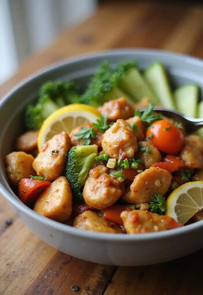 27 Lemon Chicken Breast Recipes That Feel Bright and Healthy - 18. Lemon Soy Chicken Stir-Fry