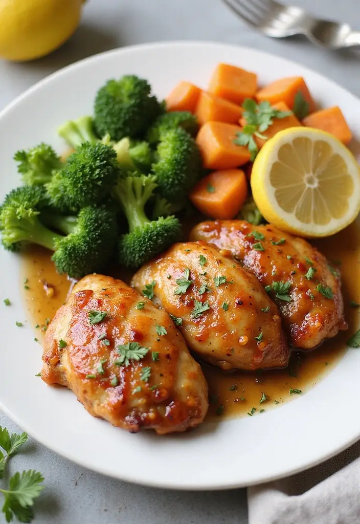 27 Lemon Chicken Breast Recipes That Feel Bright and Healthy - 25. Lemon Soy Glazed Chicken