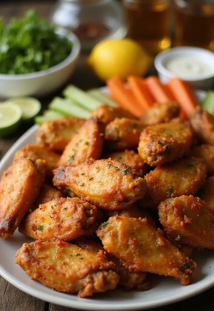 27 Lemon Chicken Breast Recipes That Feel Bright and Healthy - 9. Lemon Pepper Chicken Wings