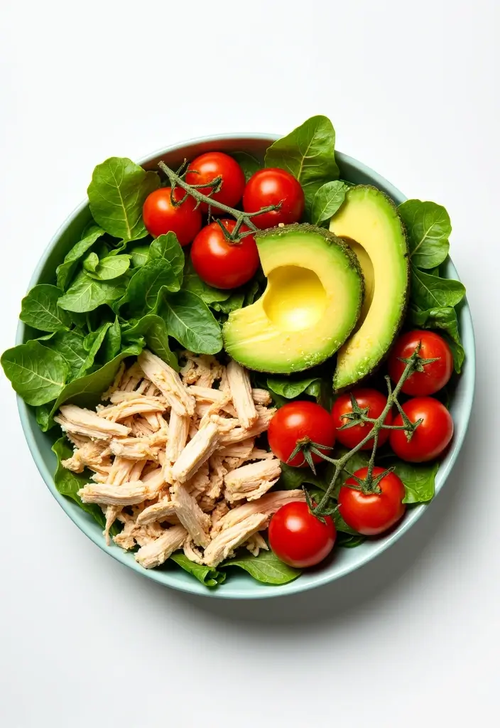 27 Shredded Chicken Instant Pot Recipes That Cook Fast - 13. Shredded Chicken Salad with Avocado