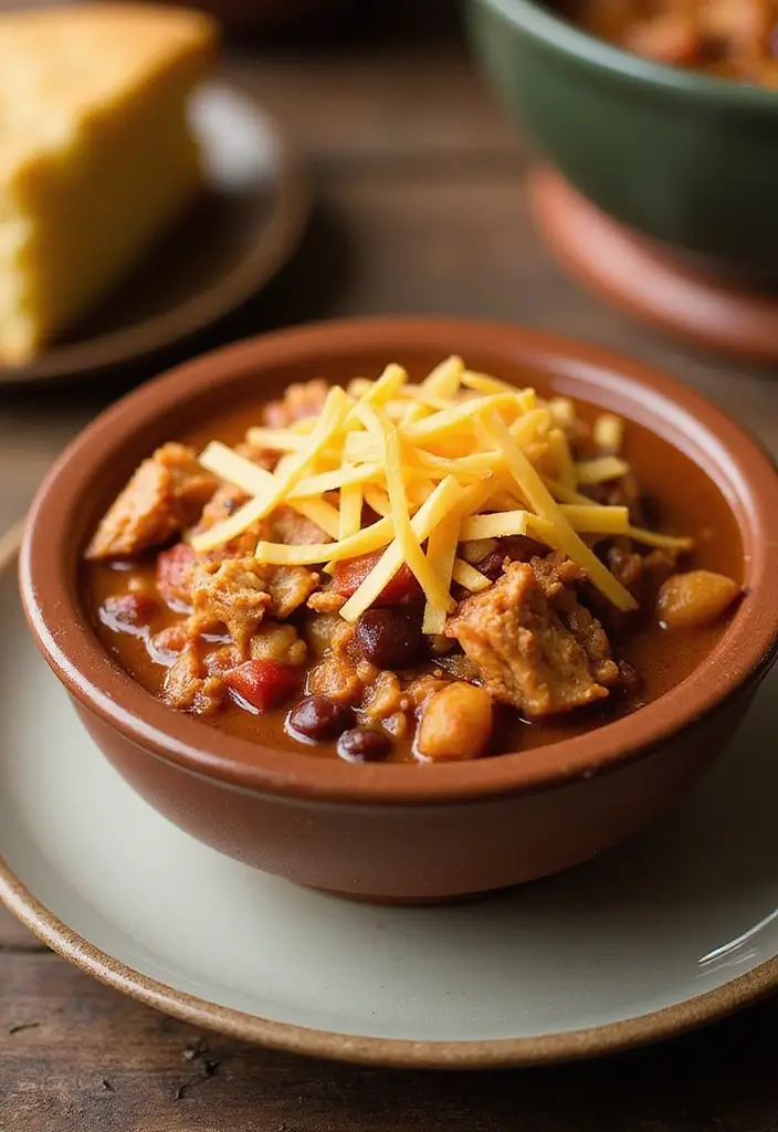 27 Shredded Chicken Instant Pot Recipes That Cook Fast - 16. Shredded Chicken Chili