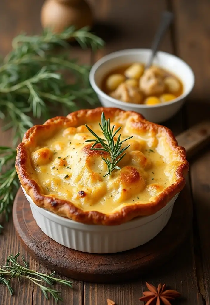 27 Sourdough Chicken Pot Pie Recipes That Are Rustic & Delicious - 14. Sourdough Chicken Pot Pie with Thyme & Rosemary