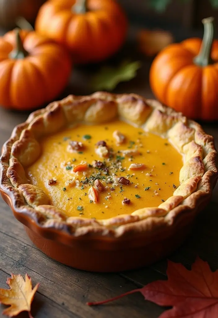 27 Sourdough Chicken Pot Pie Recipes That Are Rustic & Delicious - 9. Pumpkin Sourdough Chicken Pot Pie