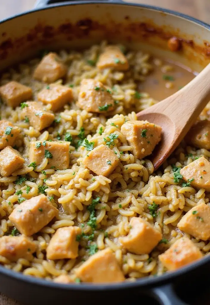 28 Chicken and Orzo Recipes That Are Mediterranean Inspired - 14. Chicken and Orzo Pilaf