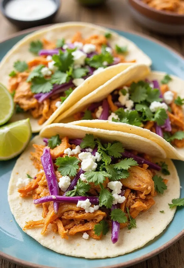 28 Hot Honey Feta Chicken Recipes That Are TikTok-Inspired & Yummy - 4. Hot Honey Feta Chicken Tacos