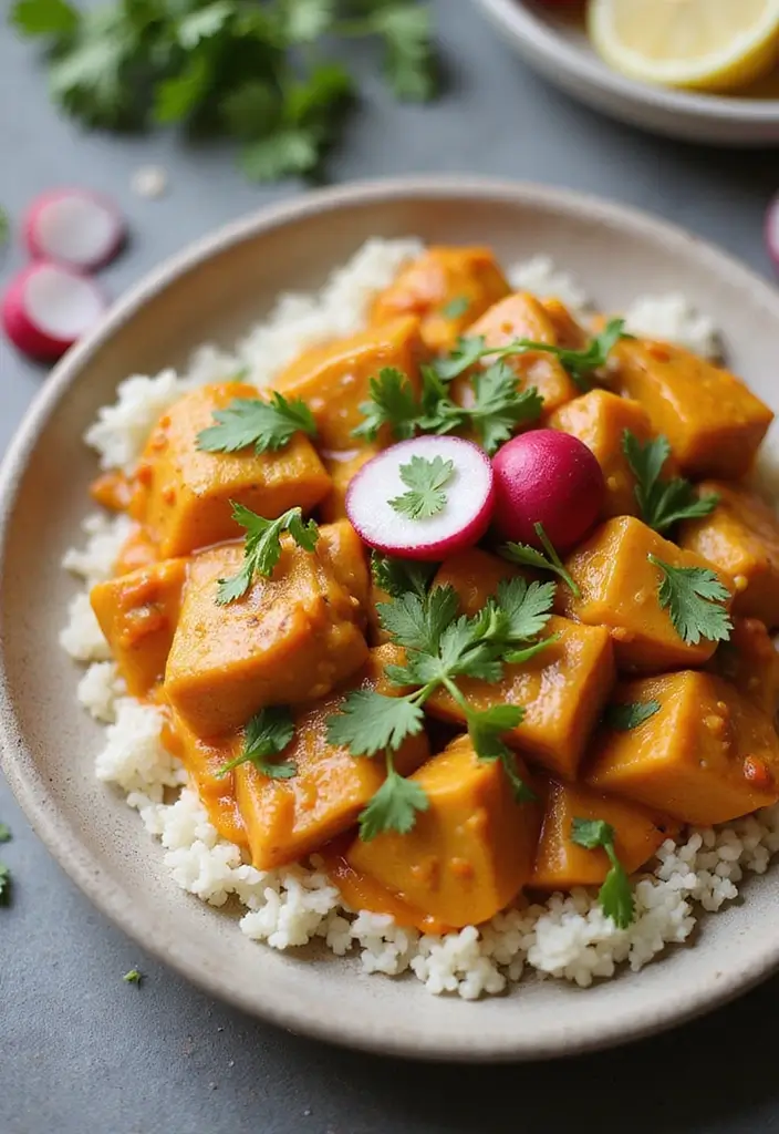 28 How to Make Butter Chicken Recipes That Are Creamy & Authentic - 26. Butter Chicken with Radishes
