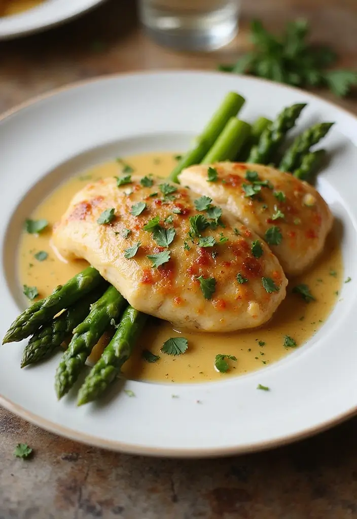 28 How to Make Butter Chicken Recipes That Are Creamy & Authentic - 27. Butter Chicken with Asparagus