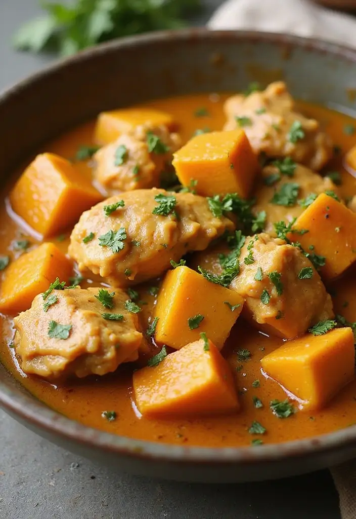 28 How to Make Butter Chicken Recipes That Are Creamy & Authentic - 8. Butter Chicken with Butternut Squash