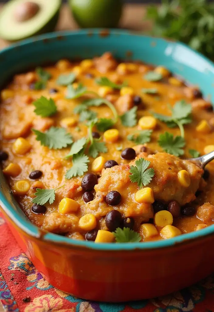 28 Poppy Seed Chicken Casserole Recipes That Are Creamy Comfort - 11. Tex-Mex Poppy Seed Chicken Casserole