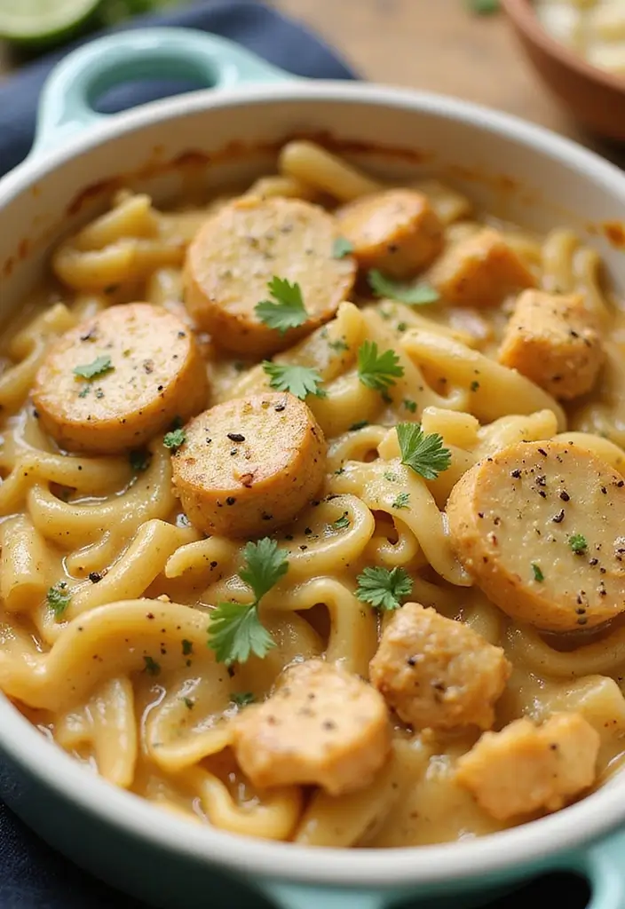 28 Poppy Seed Chicken Casserole Recipes That Are Creamy Comfort - 28. Poppy Seed Chicken Casserole with Rice Noodles