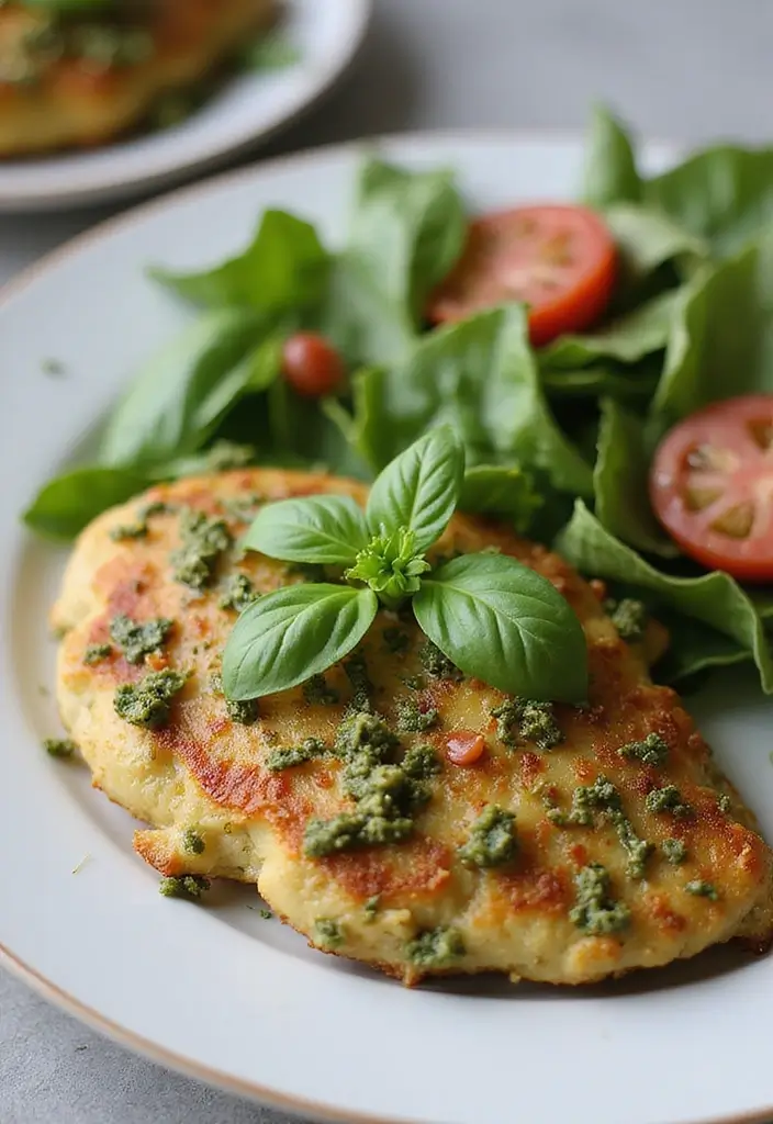 29 Chicken Fry Recipes Indian Style That Burst with Spice - 25. Pesto Chicken Fry