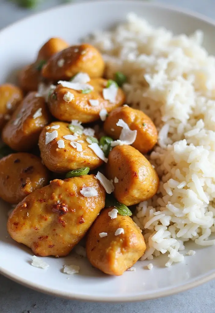 29 Chicken Fry Recipes Indian Style That Burst with Spice - 27. Coconut Chicken Fry