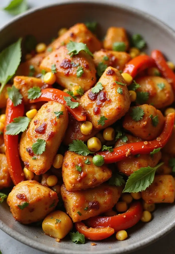 29 Chicken Stir Fry Recipes That Are Quick & Healthy - 16. Chipotle Chicken Stir Fry