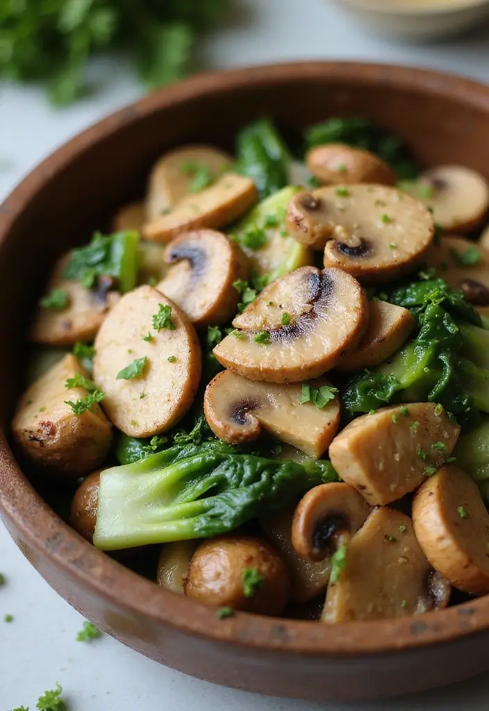 29 Chicken Stir Fry Recipes That Are Quick & Healthy - 9. Mushroom Chicken Stir Fry
