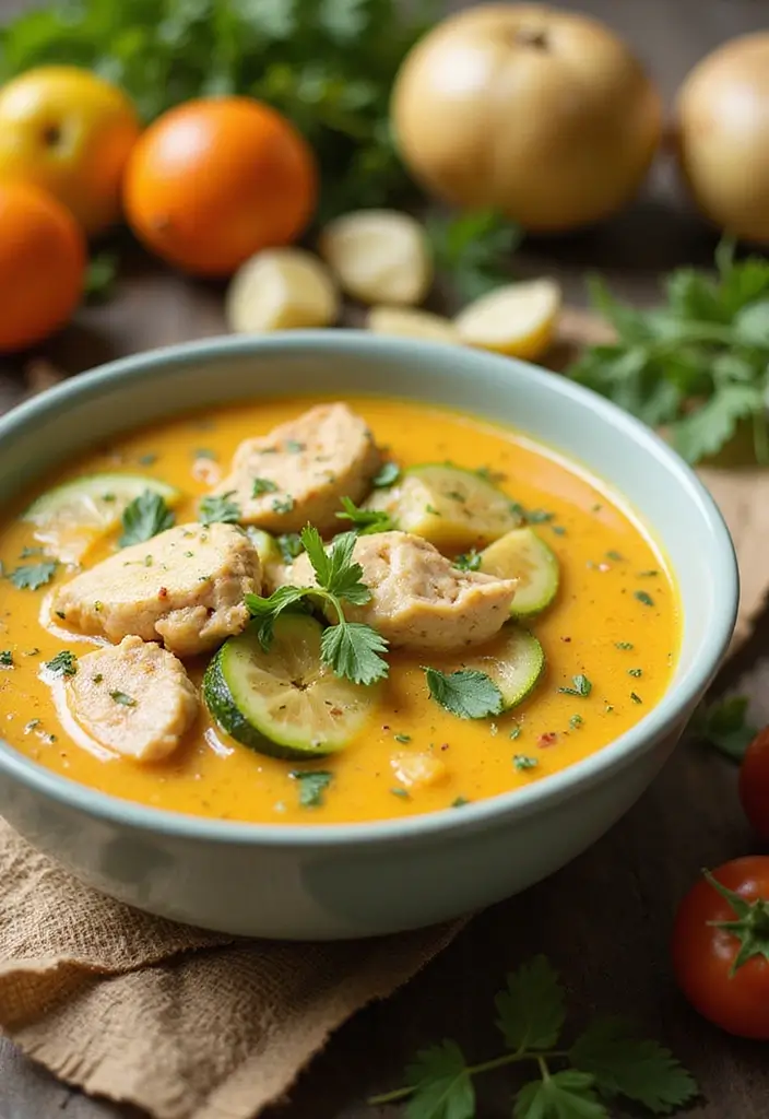 29 Chicken and Potato Soup Recipes That Warm You Up - 22. Chicken and Potato Soup with Zucchini