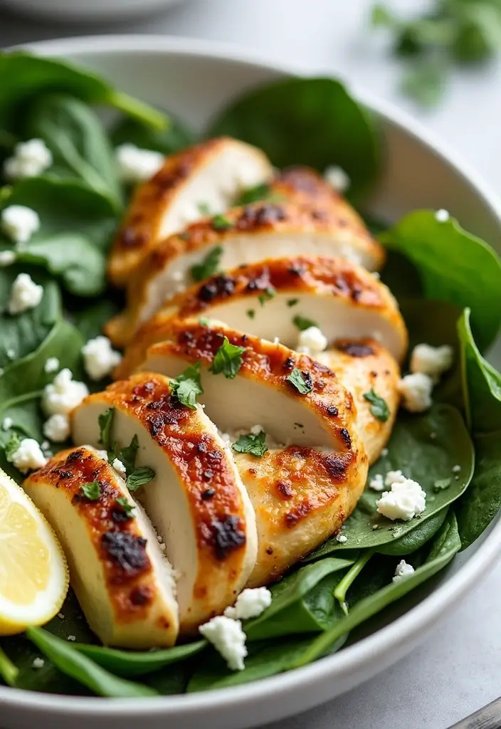 29 Healthy Greek Chicken Bowls That Feel Fresh and Balanced - 7. Baked Feta Chicken Bowl