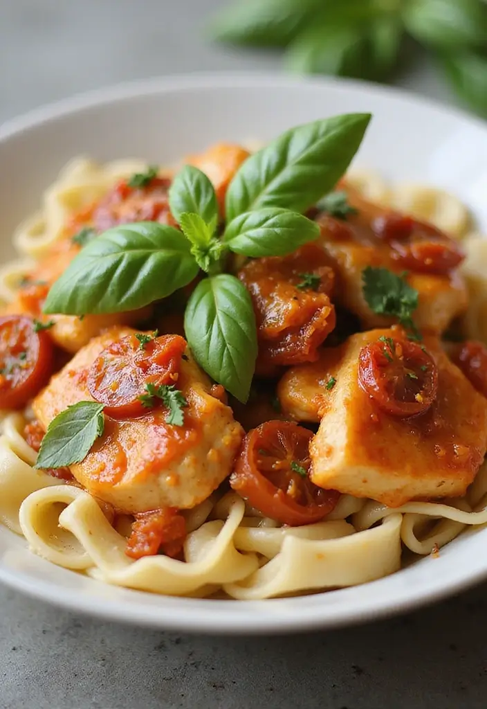 29 Million Dollar Chicken Crockpot Recipes That Feel Rich & Creamy - 15. Creamy Sun-Dried Tomato Chicken