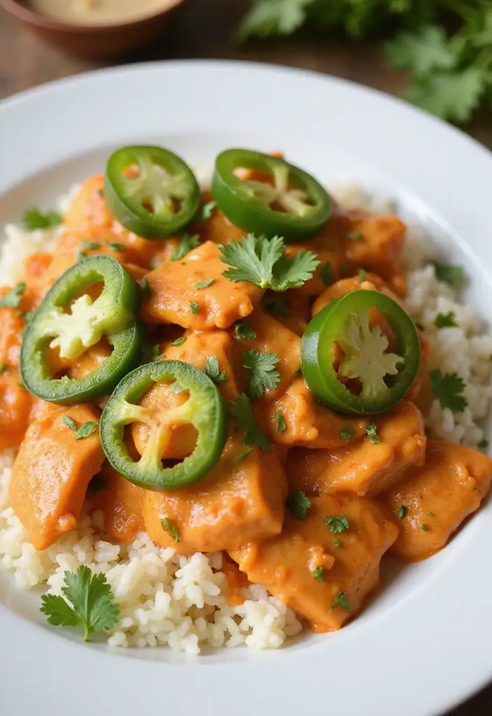 29 Million Dollar Chicken Crockpot Recipes That Feel Rich & Creamy - 29. Creamy Jalapeño Chicken