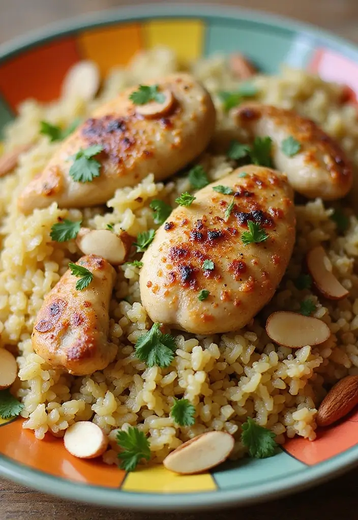 29 Rotisserie Chicken and Rice Recipes That Use Leftovers Brilliantly - 14. Chicken and Rice Pilaf