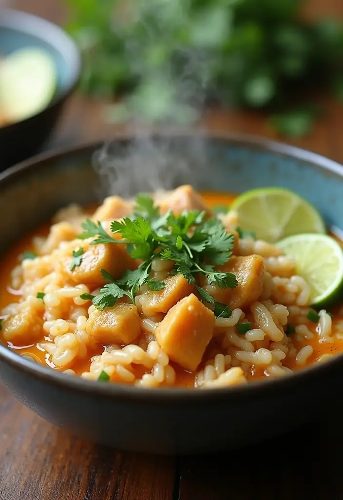 29 Rotisserie Chicken and Rice Recipes That Use Leftovers Brilliantly - 22. Coconut Chicken and Rice