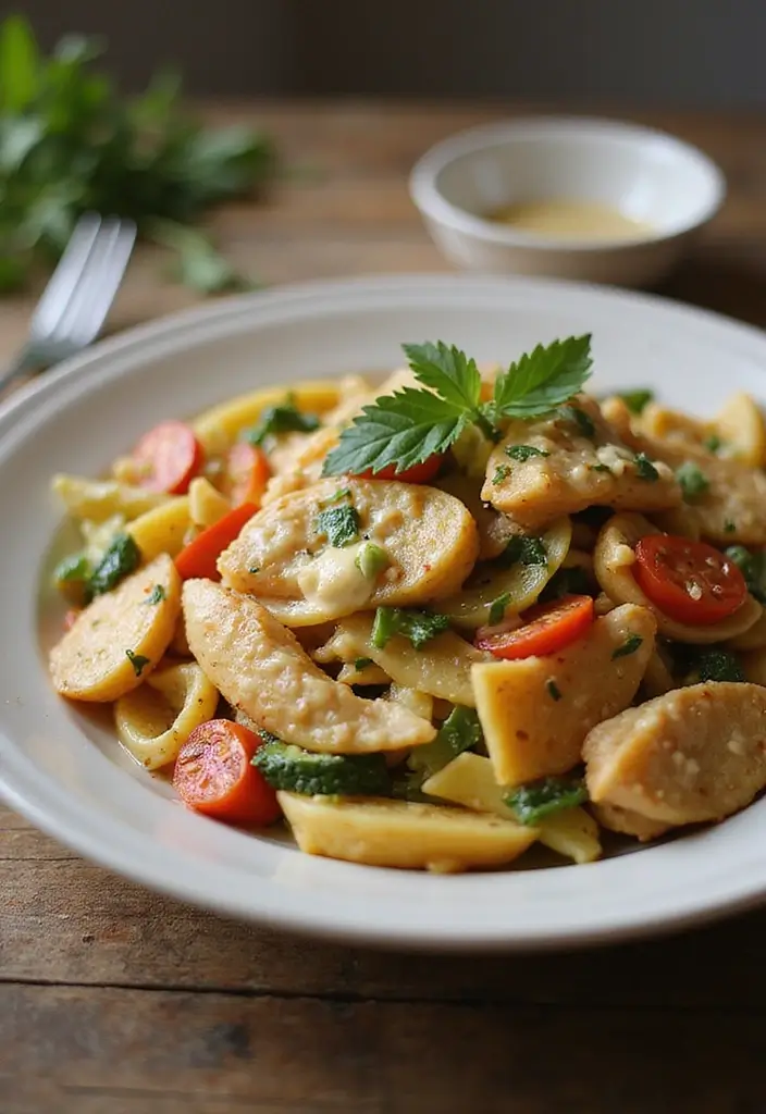 29 Slow Cooker Olive Garden Chicken Pasta Recipes That Feel Indulgent - 13. Olive Garden Chicken Primavera Pasta