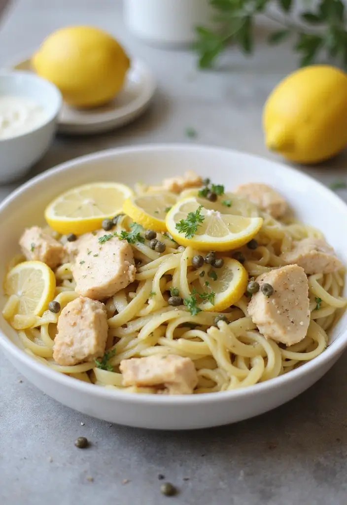 29 Slow Cooker Olive Garden Chicken Pasta Recipes That Feel Indulgent - 18. Olive Garden Chicken Piccata Pasta