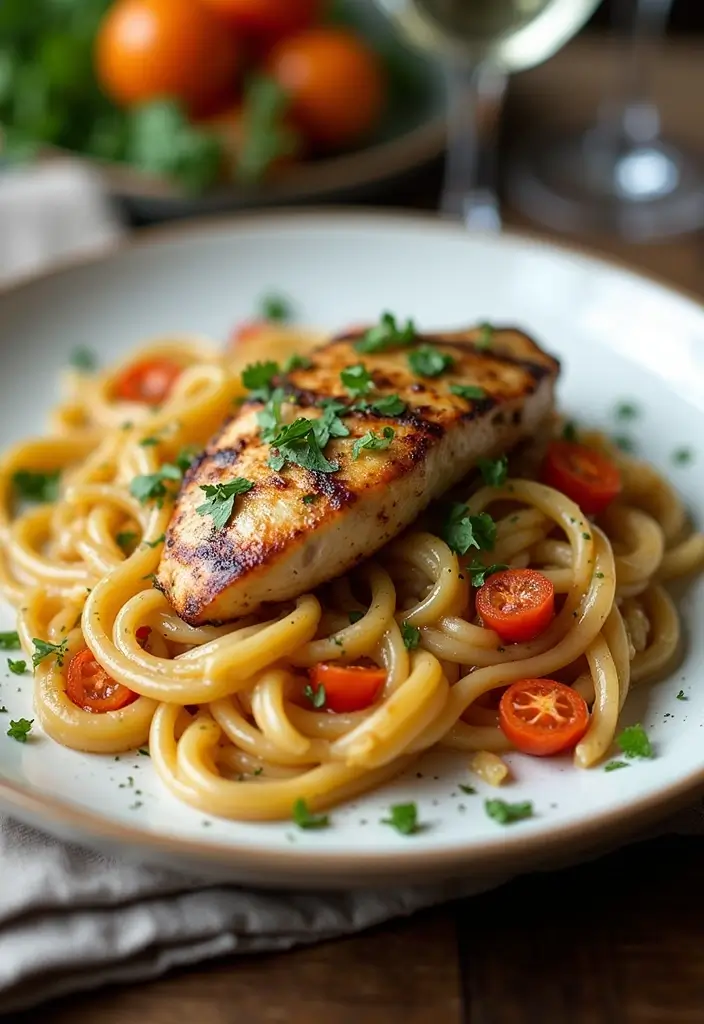 29 Slow Cooker Olive Garden Chicken Pasta Recipes That Feel Indulgent - 24. Olive Garden Chicken Balsamic Pasta