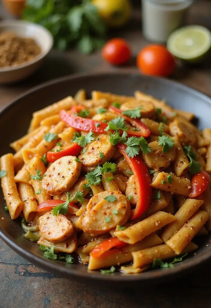 29 Slow Cooker Olive Garden Chicken Pasta Recipes That Feel Indulgent - 25. Olive Garden Chicken Fajita Pasta