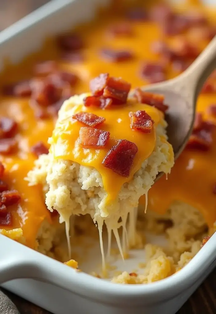 30 Chicken Bacon Potato Casserole Recipes That Feel Like Heaven - 1. Cheesy Chicken Bacon Potato Casserole