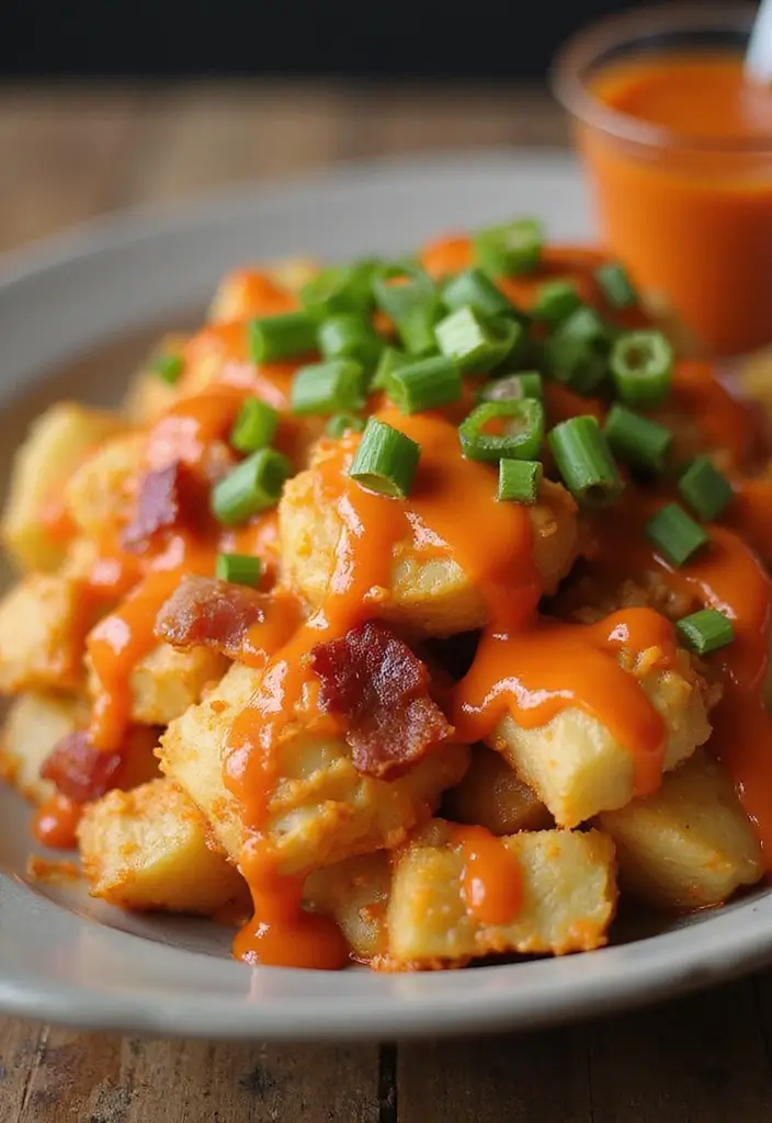 30 Chicken Bacon Potato Casserole Recipes That Feel Like Heaven - 4. Buffalo Chicken Bacon Potato Casserole