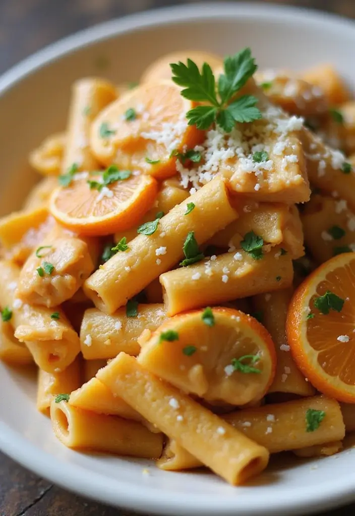 30 Orange Chicken Recipe Easy Versions That Are Crispy & Tangy - 13. Orange Chicken Pasta