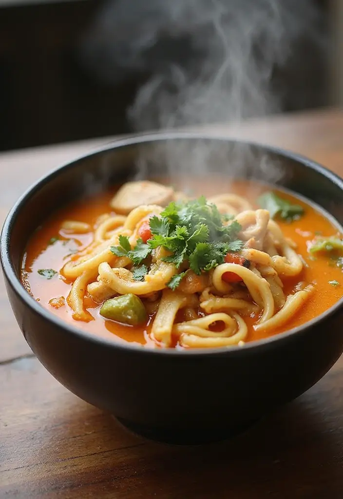 30 Orange Chicken Recipe Easy Versions That Are Crispy & Tangy - 19. Orange Chicken Noodle Soup