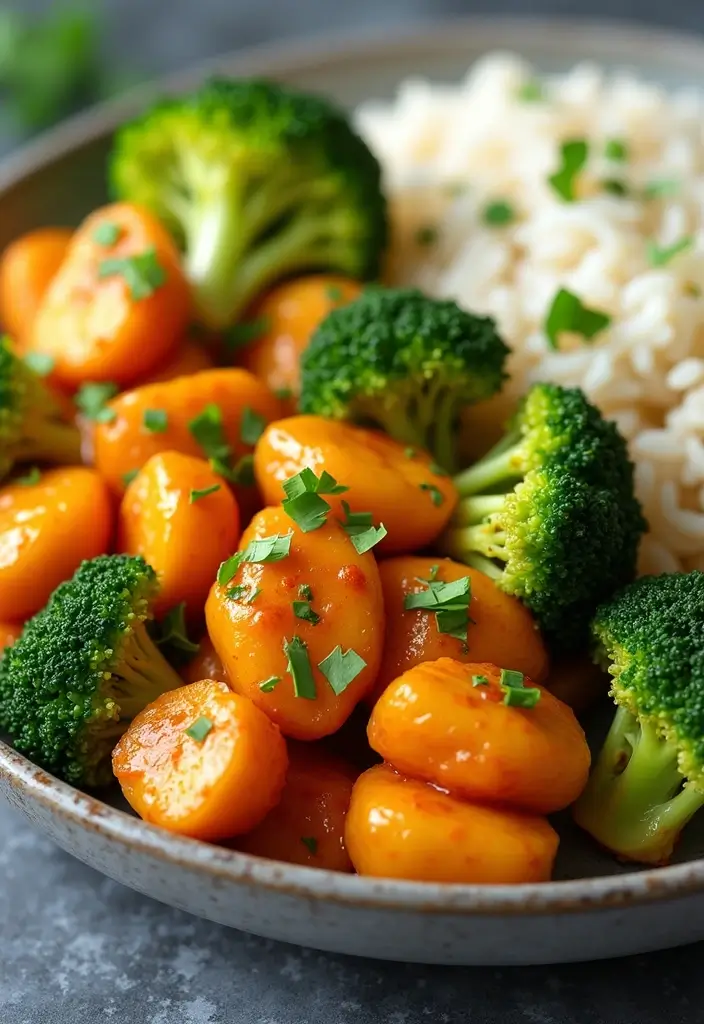 30 Orange Chicken Recipe Easy Versions That Are Crispy & Tangy - 21. Orange Chicken with Broccoli