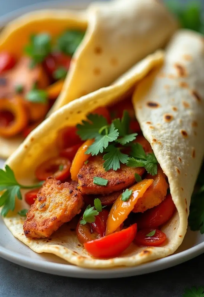 30 Orange Chicken Recipe Easy Versions That Are Crispy & Tangy - 22. Orange Chicken Fajitas