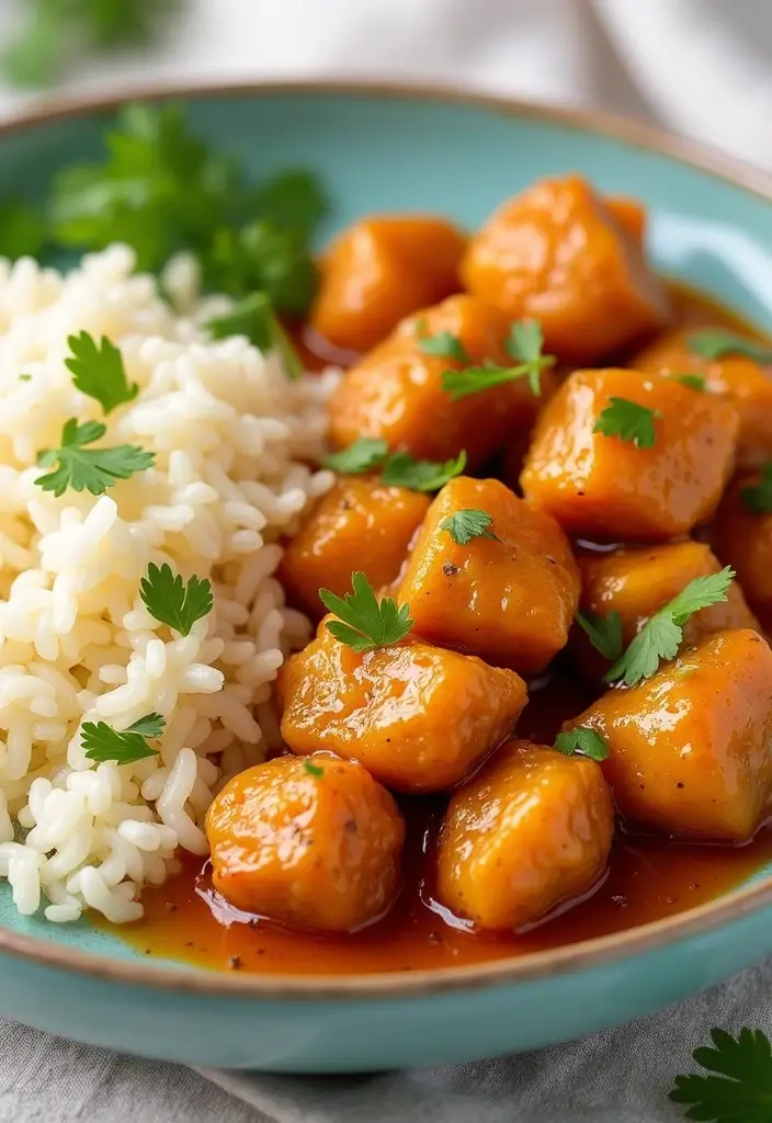 30 Orange Chicken Recipe Easy Versions That Are Crispy & Tangy - 26. Orange Chicken and Rice Pilaf