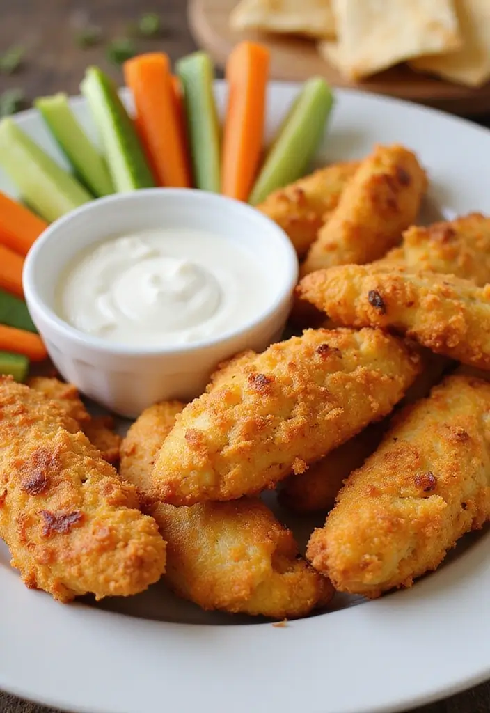 30 Oven Baked Chicken Tenderloins Recipes That Are Crunchy & Easy - 10. Ranch Chicken Tenderloins