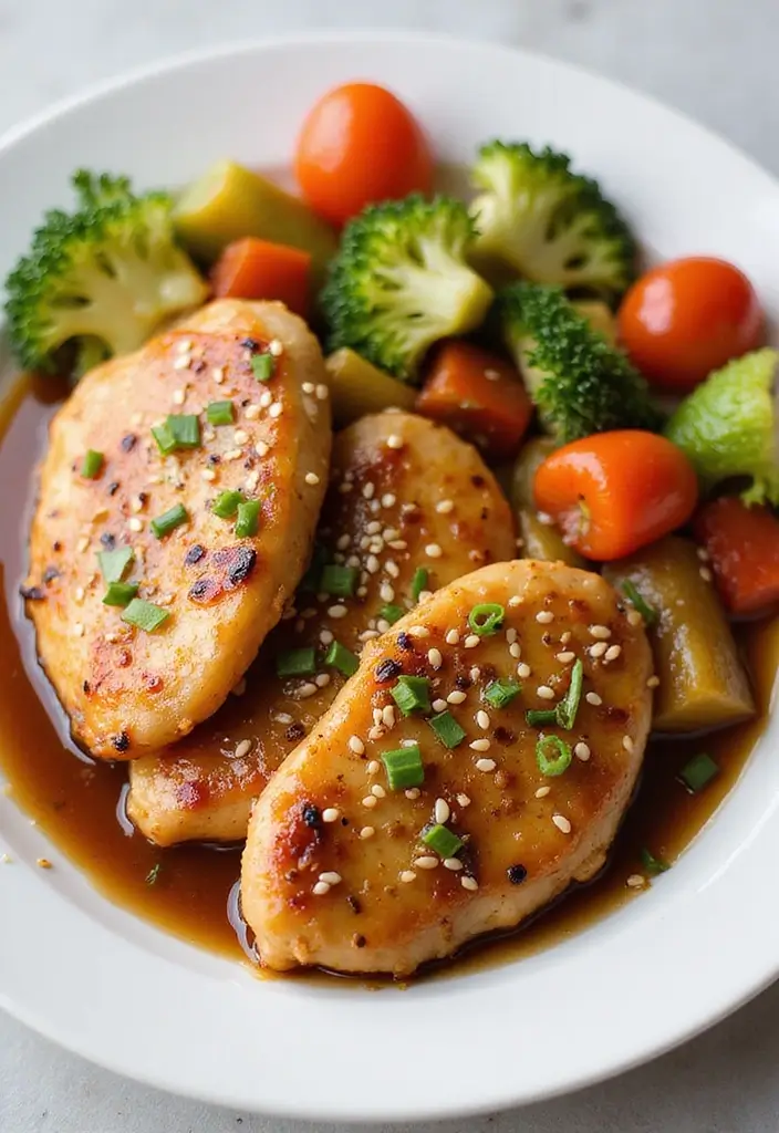 30 Oven Baked Chicken Tenderloins Recipes That Are Crunchy & Easy - 22. Garlic Honey Chicken Tenderloins