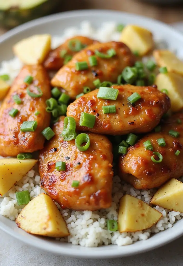 30 Oven Baked Chicken Tenderloins Recipes That Are Crunchy & Easy - 28. Teriyaki Pineapple Chicken Tenderloins