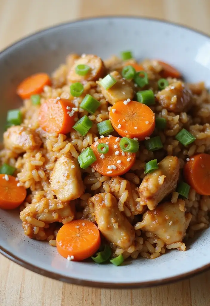 30 Rotisserie Chicken Fried Rice Recipes That Feel Quick & Cozy - 4. Teriyaki Chicken Fried Rice