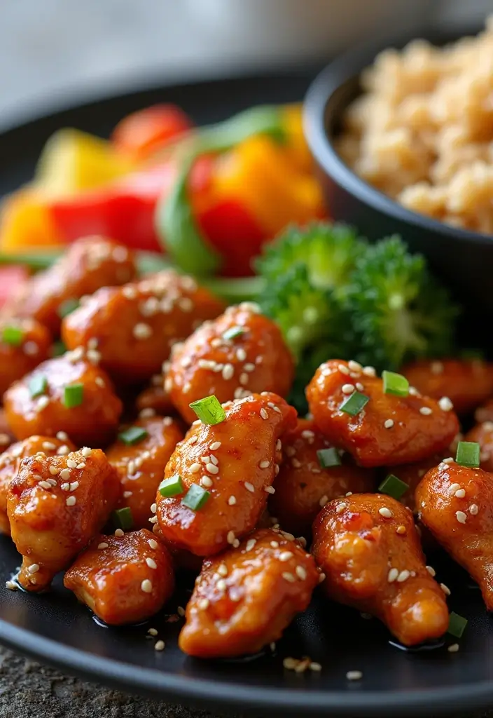 30 Sesame Chicken Recipe Easy Versions That Are Crispy & Quick - 10. Spicy Sesame Chicken