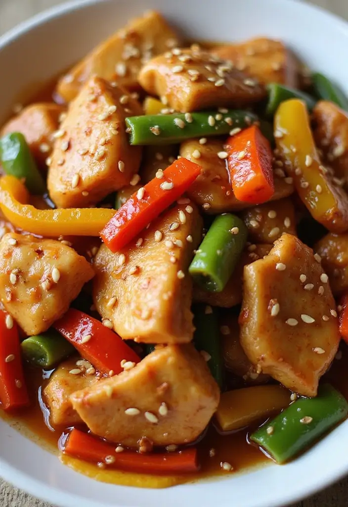30 Sesame Chicken Recipe Easy Versions That Are Crispy & Quick - 12. Sweet and Sour Sesame Chicken