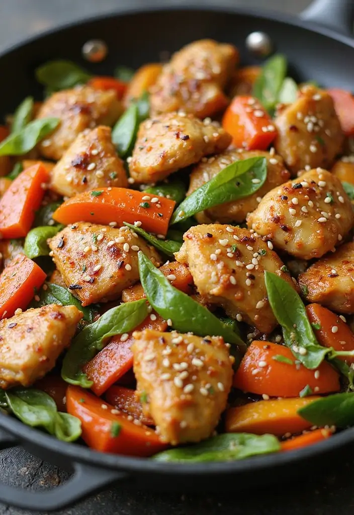 30 Sesame Chicken Recipe Easy Versions That Are Crispy & Quick - 5. Sesame Chicken Stir-Fry